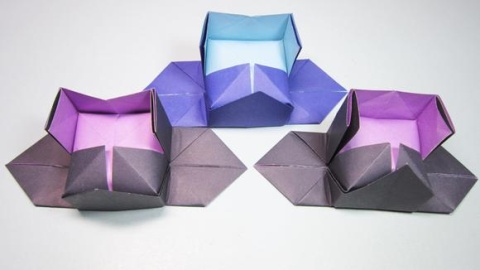 2分钟用一张纸就能学会乌纱帽的折法,简单的帽子手工折纸