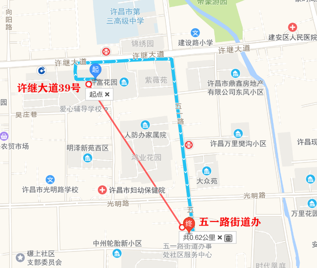 许昌市魏都区儿童心理负担,许昌市魏都区许继大道39号属于哪个街道