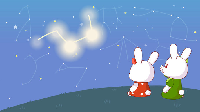 贝瓦儿歌数星星图片