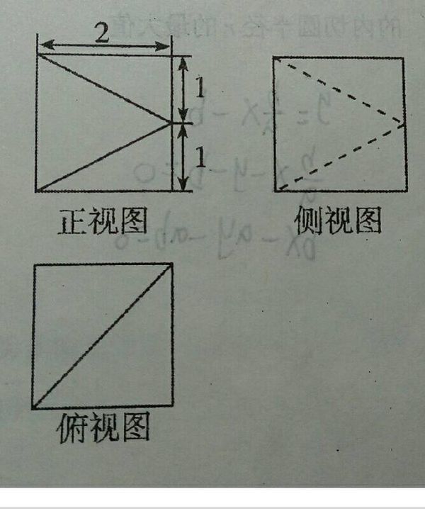 高中数学,画出这个几何体的直观图