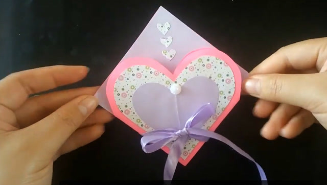 母亲节创意手工折纸—立体花朵贺卡
