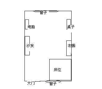 20多平方米的单间出租屋如何布置比较整洁好看?