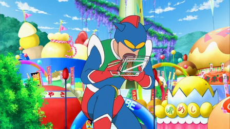 蜡笔小新 动感超人吃了一碗炒面,立马满血复活