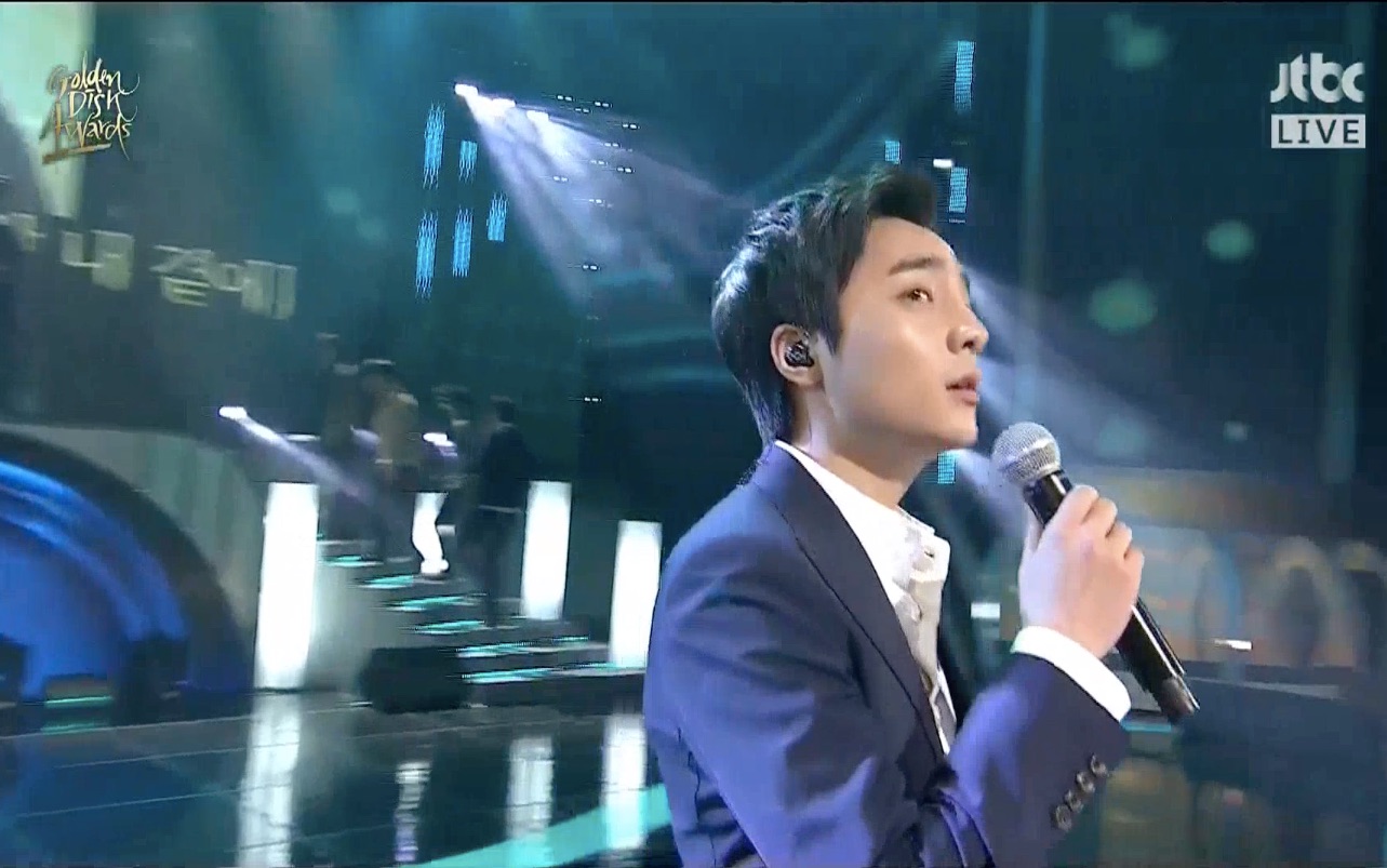 140116 roy kim 我的爱在我身边 cover(原唱:金贤植@金唱片奖