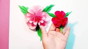手工折纸详细教程:看你妙手折花,好看又简单的花,颜色靓丽丰富