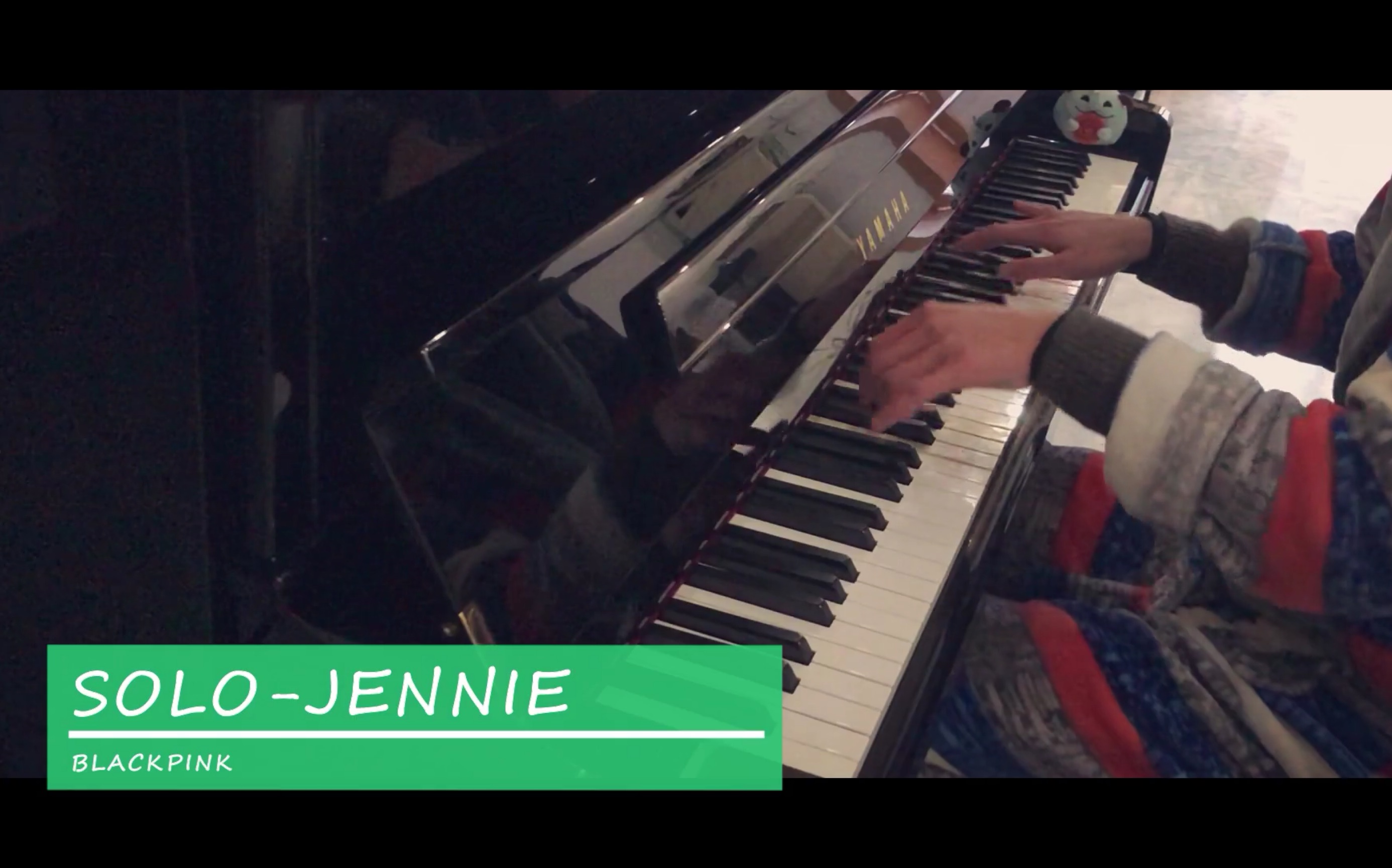 【钢琴】jennie《solo》钢琴片段 blackpink也太甜了吧