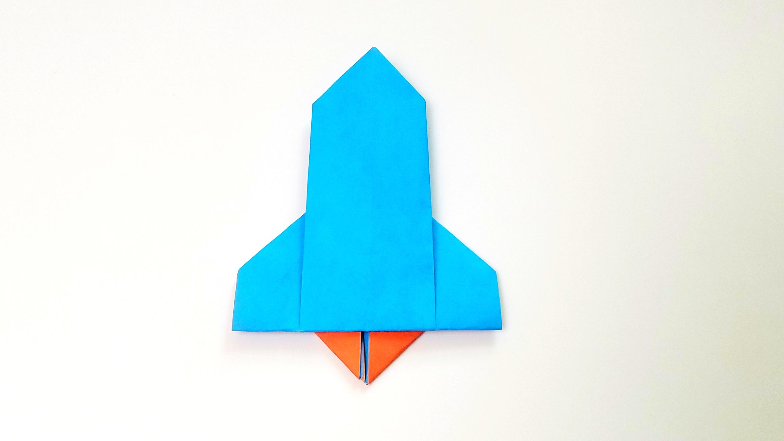 折纸王子教你儿童 折纸简单 火箭,简单易学,动手动脑