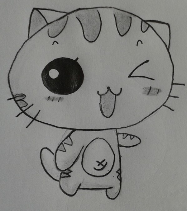 你们知道小猫怎么画吗