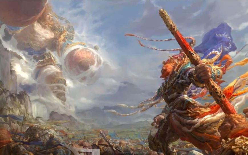 【cg原画教程】钟风人物场景cg原画带完整中文视频教程 (附带.