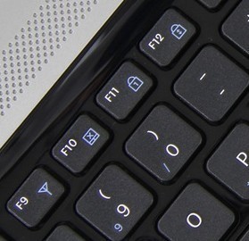 答:三星rv420笔记本电脑使用快捷键fn f11开启或关闭数字键盘,如图
