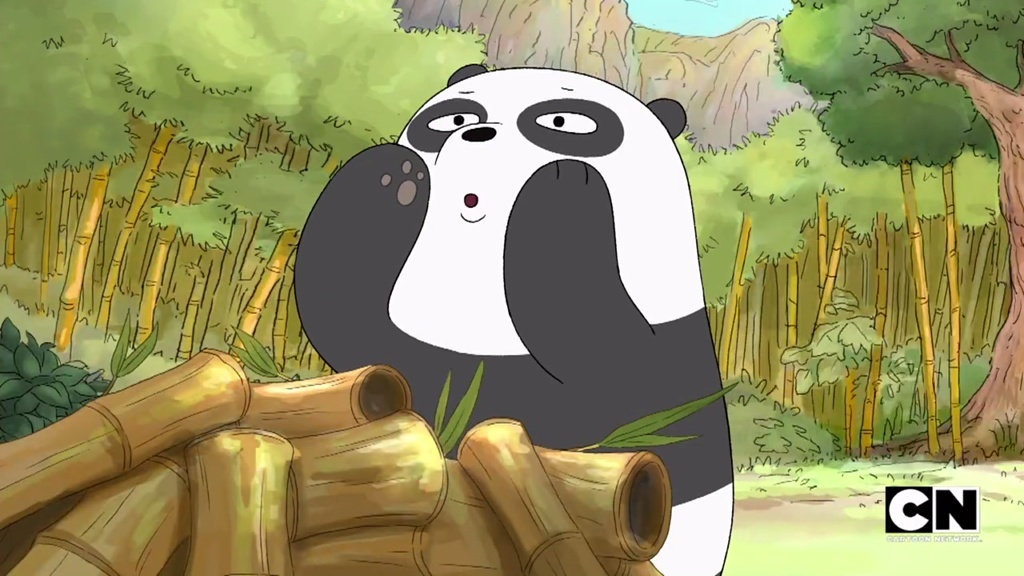 咱们裸熊:死宅熊猫小时候的故事,又自恋又有礼貌,实在太可爱了