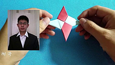 折纸王子 忍者 十字飞镖手里剑 讲解详细 一看就会 origami tutorial