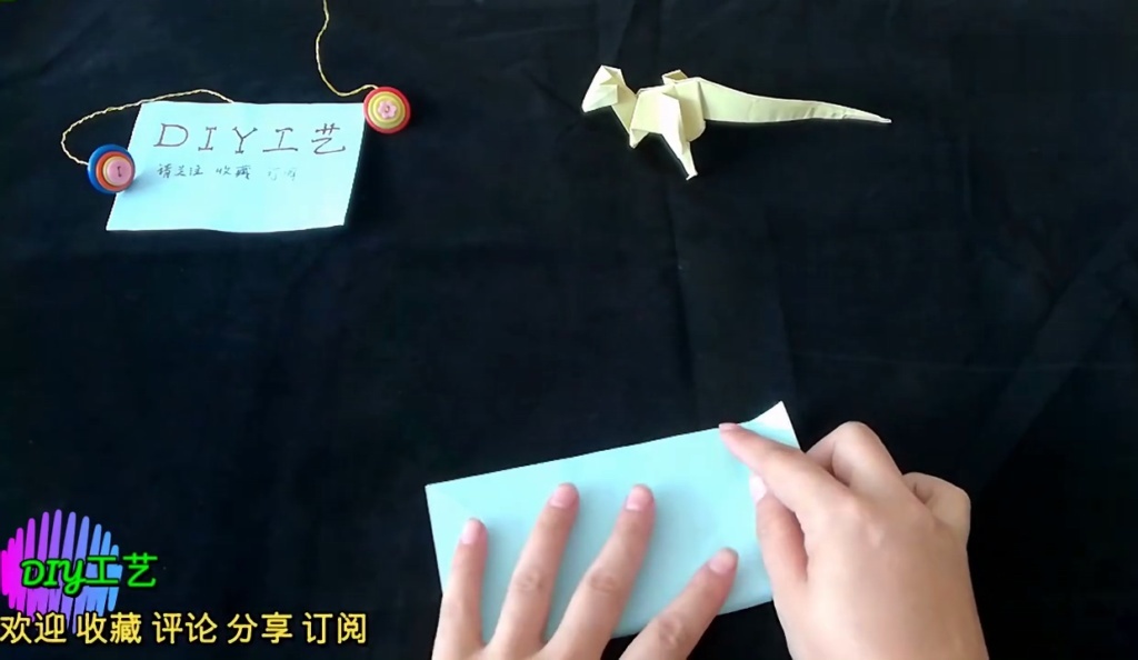 恐龙的折法 折纸大全图解 教你一张纸折个霸王龙