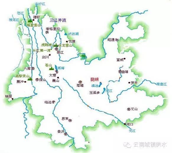 四川省流向云南市的河流是什么