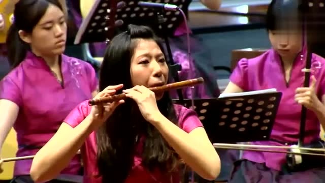 竹笛演奏《阳明春晓》不愧是音乐科班出身!