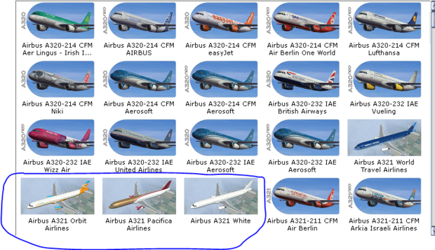 fsx用空客a320和空客a321停止运行