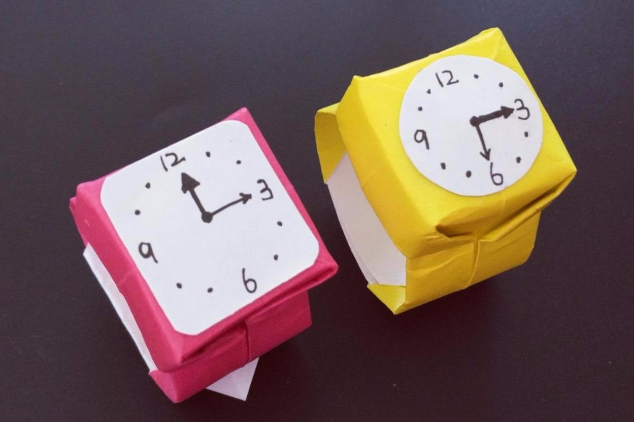 视频:儿童折纸手表,简单几步就折好了,手工折纸视频教程