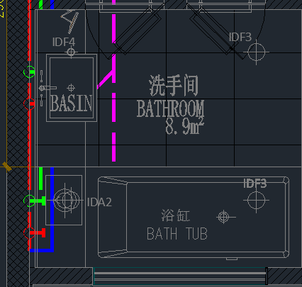 CAD空间模型中的线正常看不到,但选到,或cadv空间中怎样标注把框图片