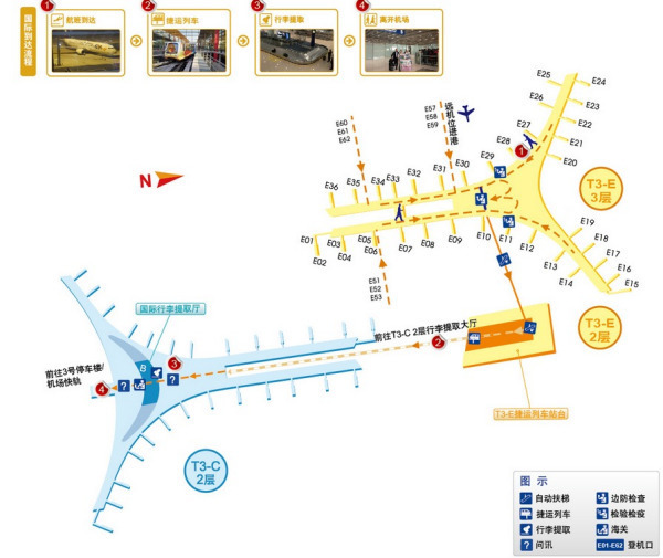 首都国际机场 t3 vip通道在哪里