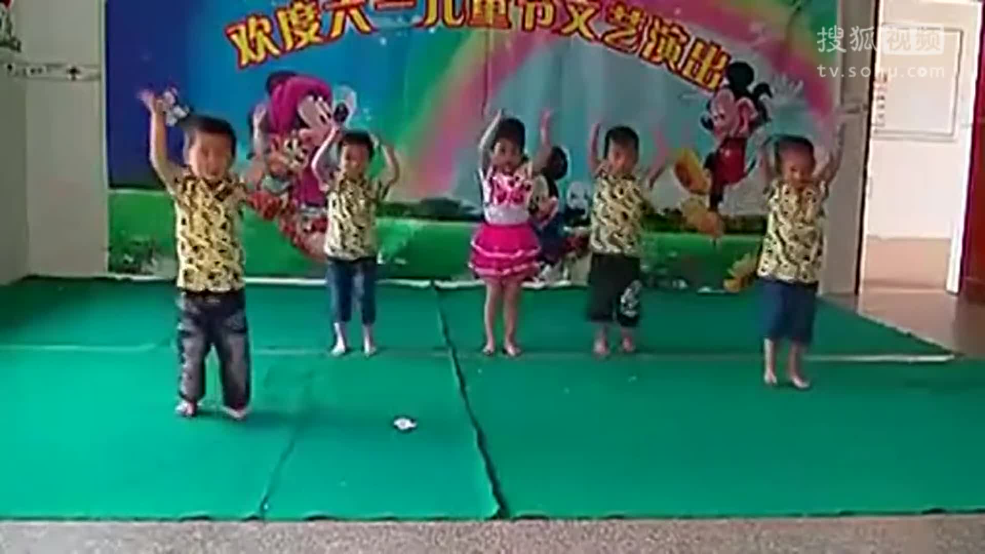 儿童舞蹈视频大全 幼儿园小班舞蹈小龙人