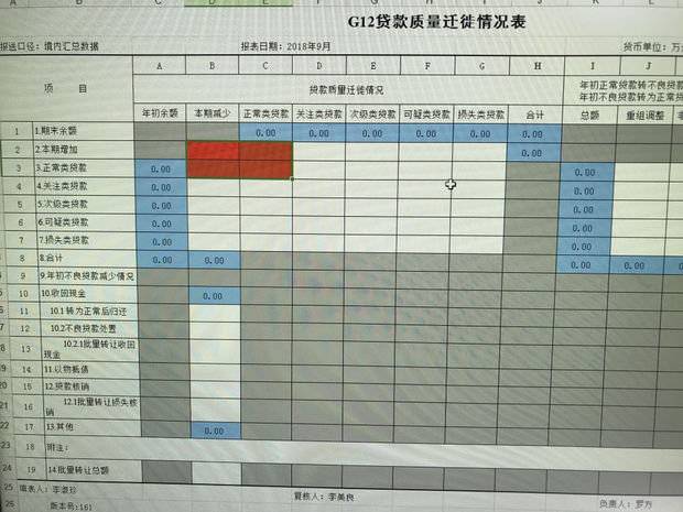 求助做1104报表的大神.