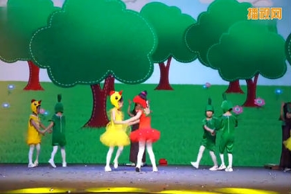 六一儿童节节目【三只小猪】幼儿情景剧舞蹈
