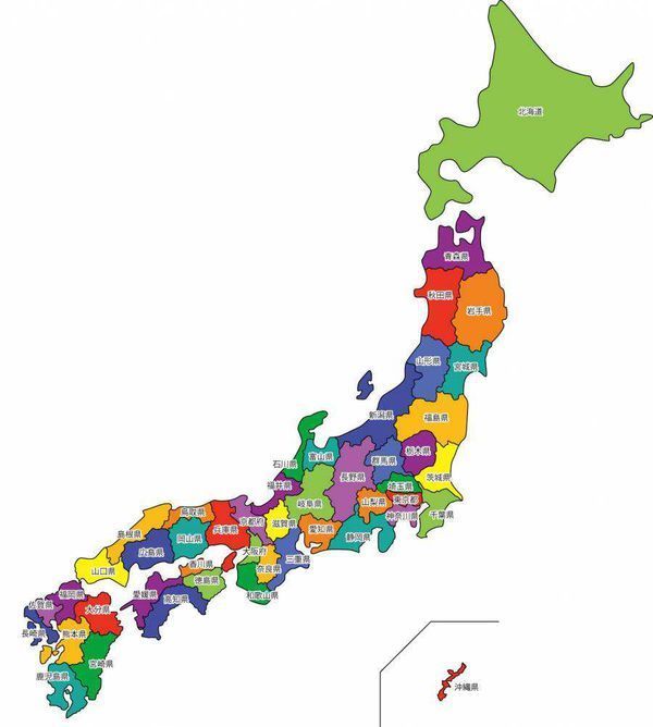 日本国家地图像什么形