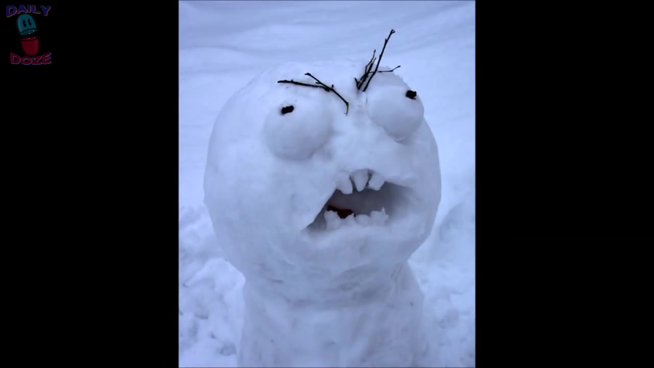 下雪了,来堆雪人啊most epic snowmen ideas ever