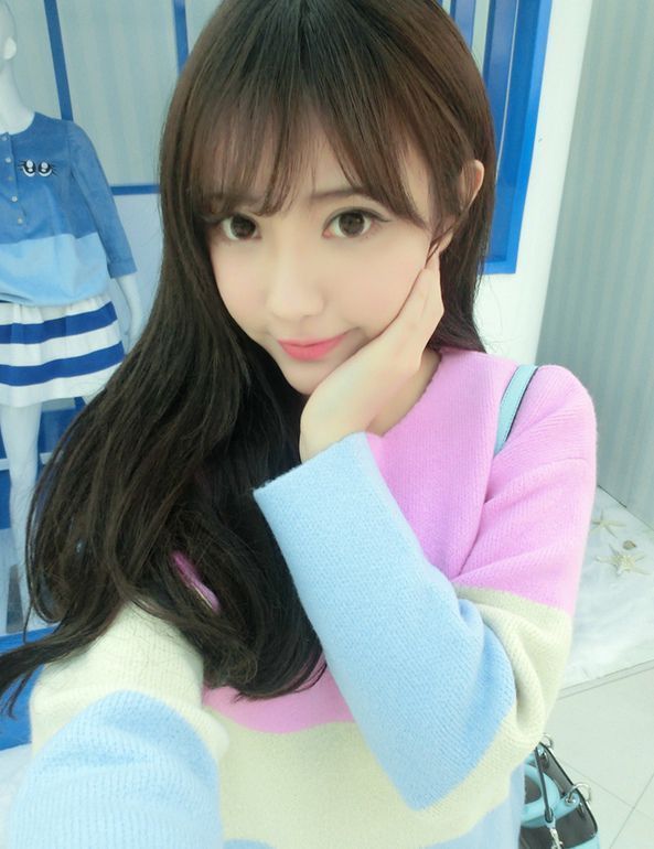 她是淘宝女模特吧?