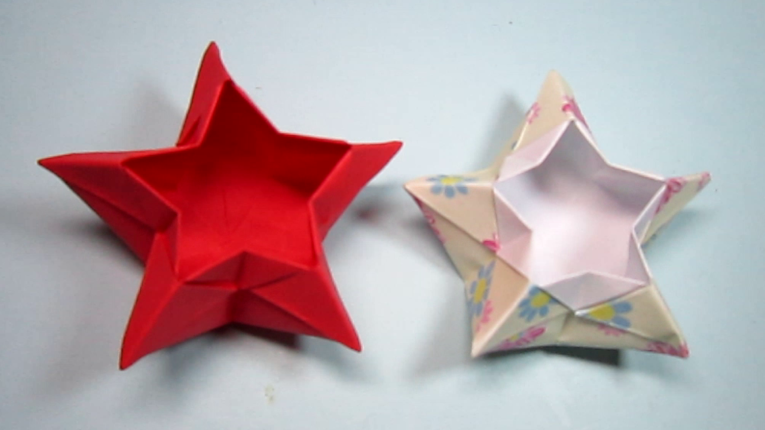 简单又漂亮的烟花折纸步骤教程-良心折纸图解