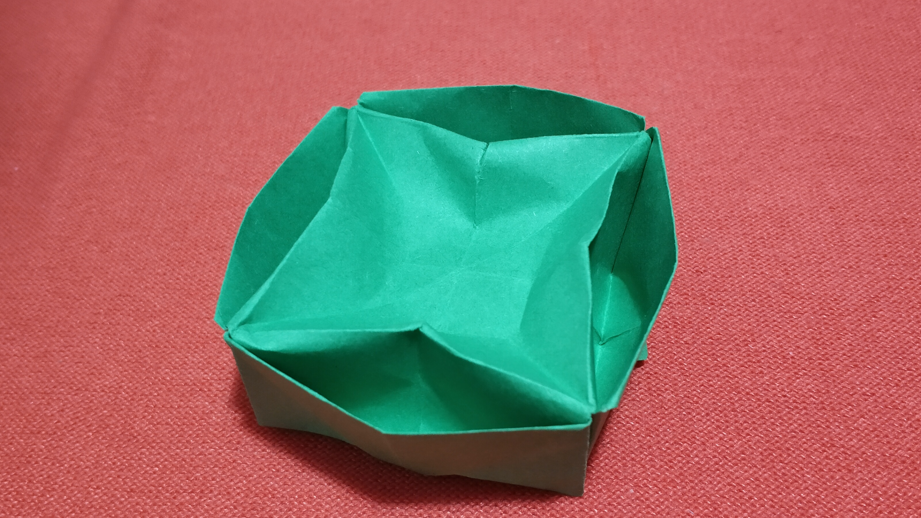 儿童折纸视频教程,手工折纸如何折圆形收纳盒教程,儿童折纸大全