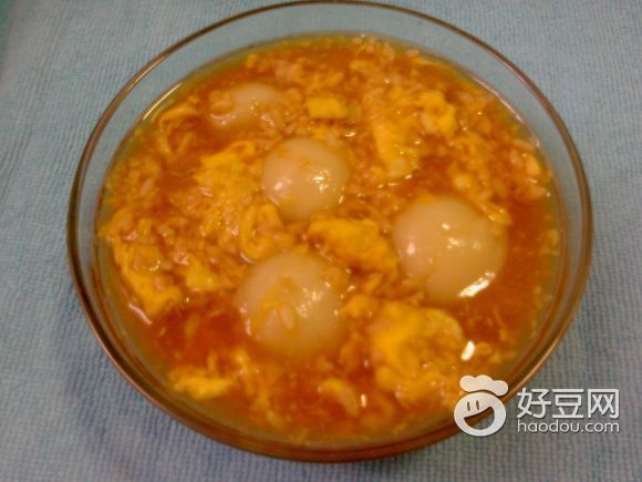 怎样做红糖鸡蛋汤圆