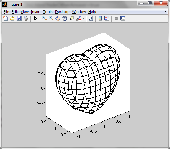 matlab 画图 心形 镂空 分割