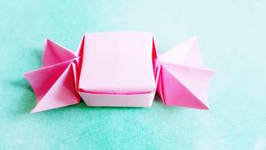 折纸糖果盒子视频教程