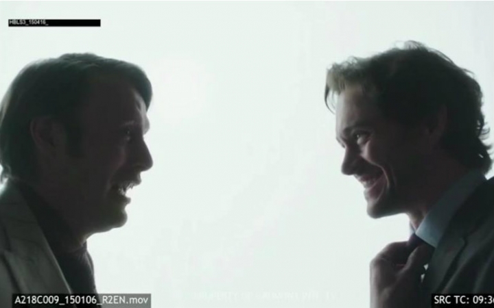hannibal season   gag reel  汉尼拔第三季花絮