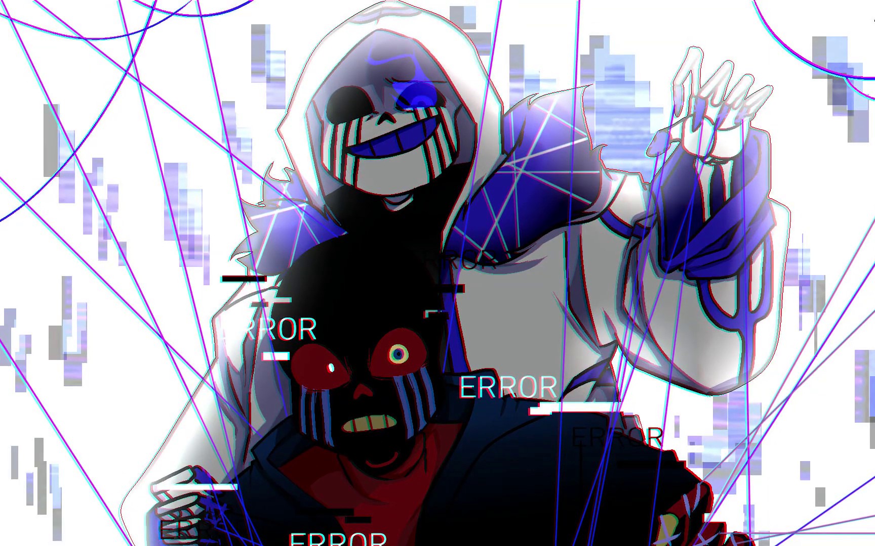 error404sans像素图,errorsans像素画 error404像素图