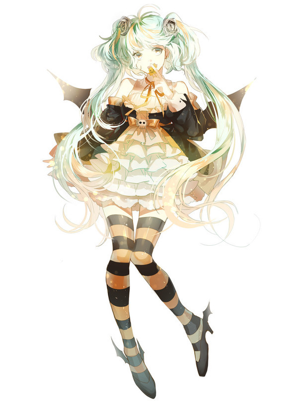 谁有初音未来的立绘?求