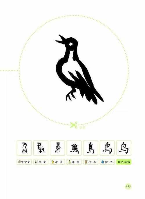 鸟的象形字是什么