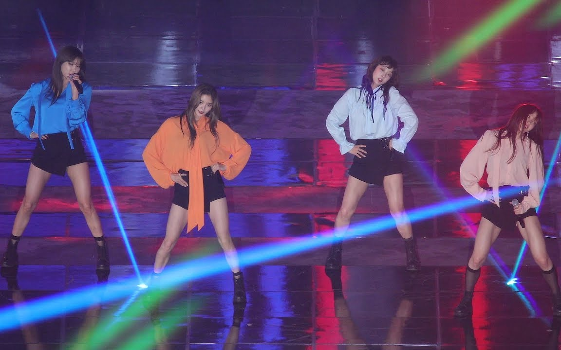 exid    上下 up&down 全员饭拍 171001 韩国音乐节 mvsice