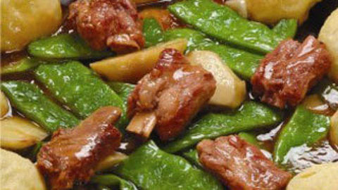 美食美课 排骨炖豆角的做法