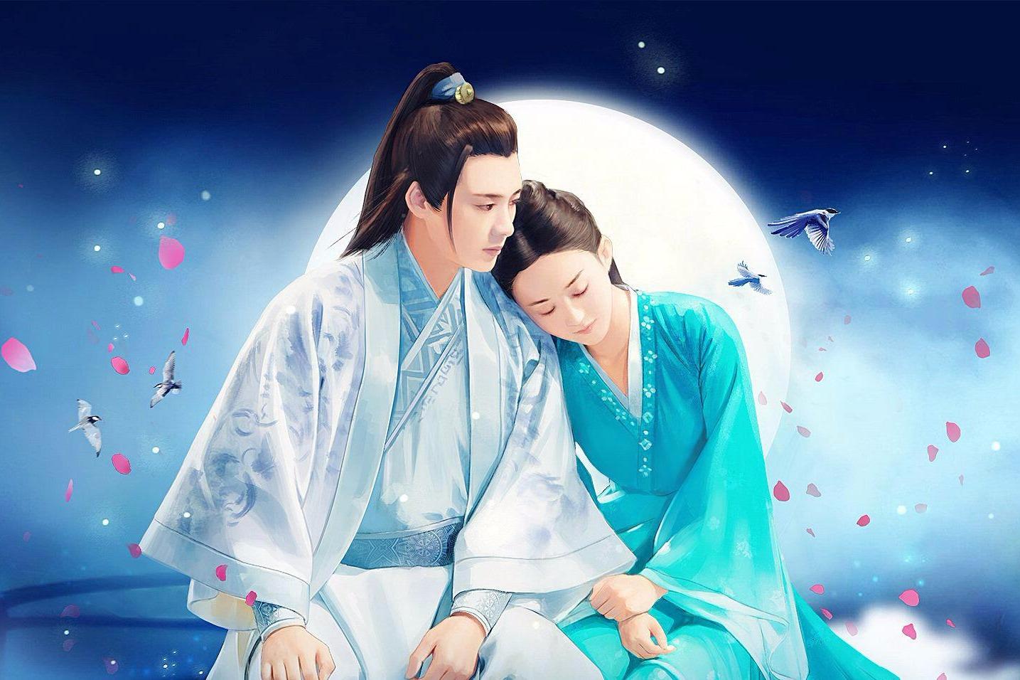 李易峰赵丽颖婚纱照片