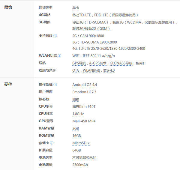 华为p7-l07手机是移动定制机吗?