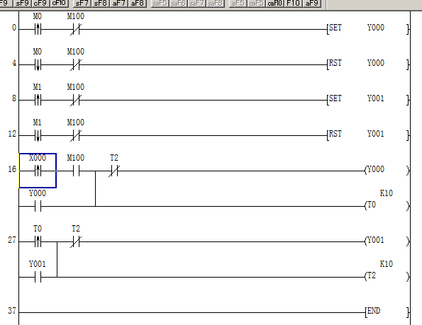 信捷plc和信捷触摸屏,手动和自动,程度该怎么写,求梯形图.