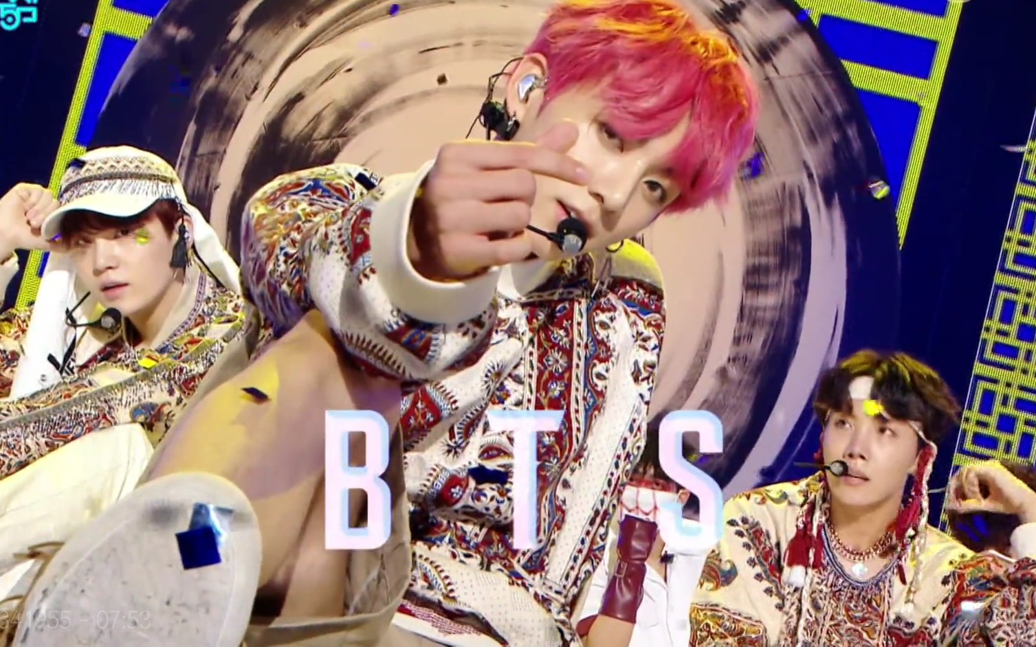 180908 bts idol i'm fine 音乐中心 舞台