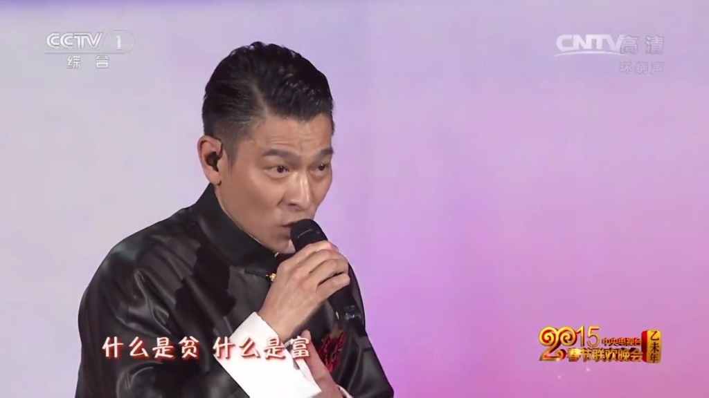 [2015央视春晚]歌曲《回家的路》 表演者:刘德华(字幕版)