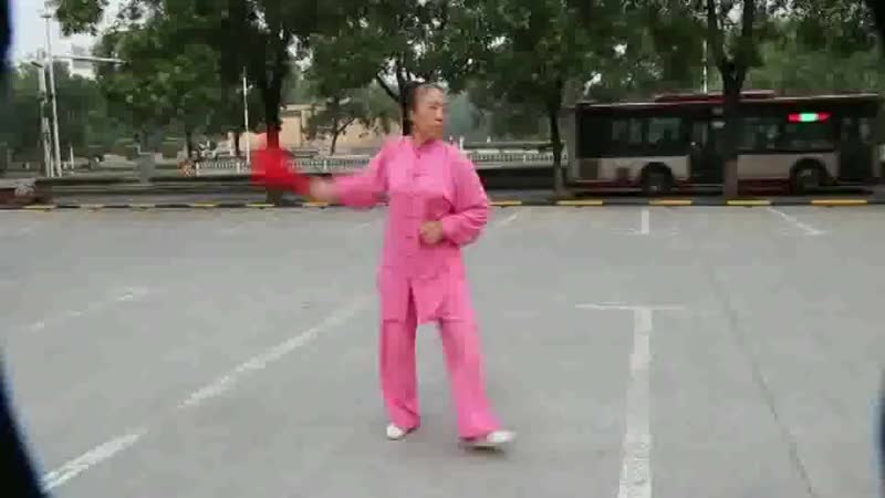 中国功夫扇第一套教学 入门教程