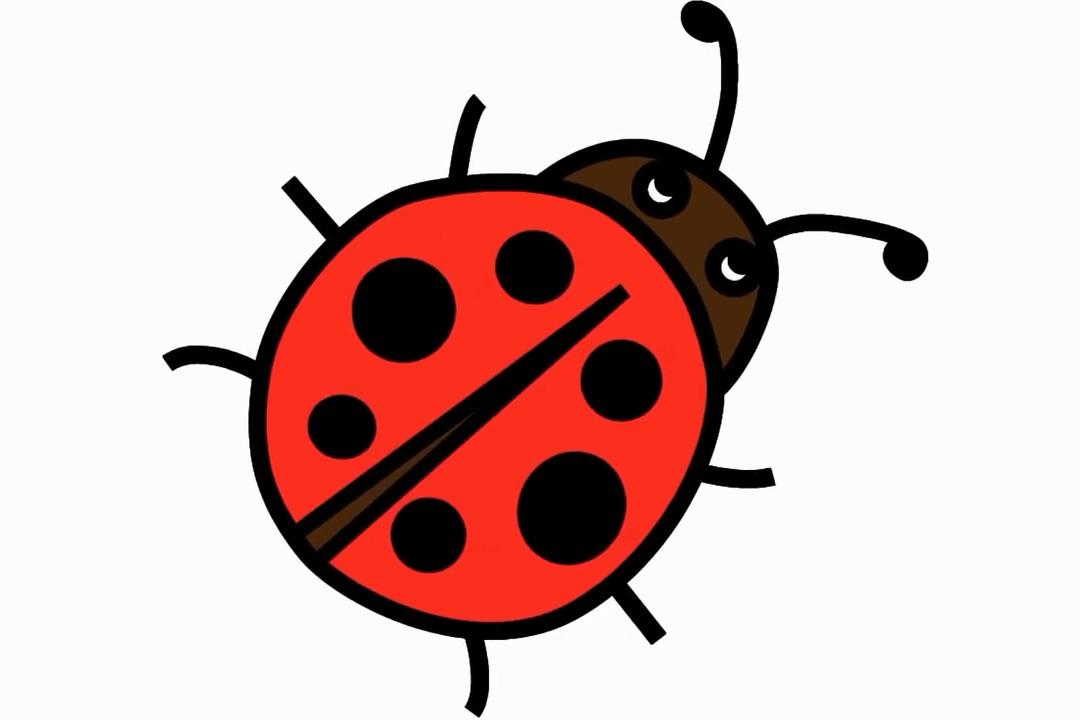 螃蟹简笔画各种小动物