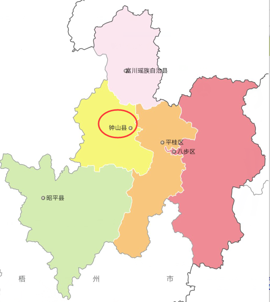 广东钟山县属于哪个市