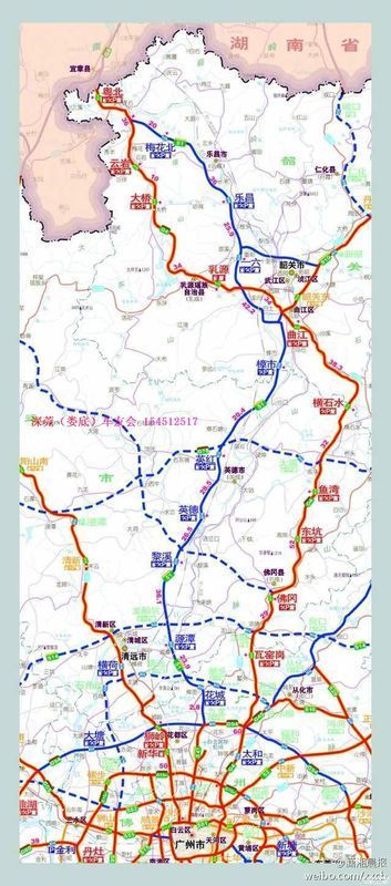 乐广高速公路广东至湖南入囗在什么地方