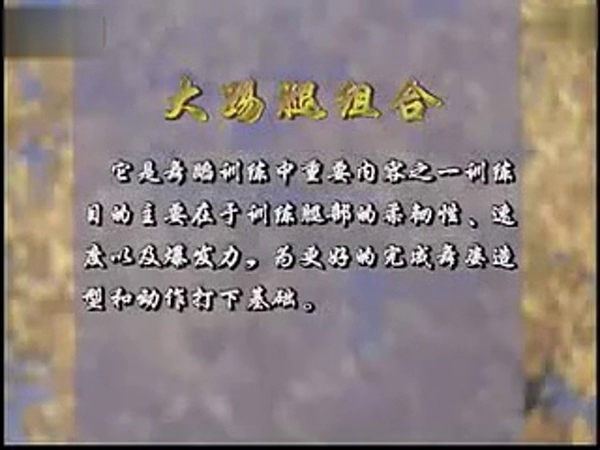 [幼儿舞蹈基础训练]67 大踢腿组合